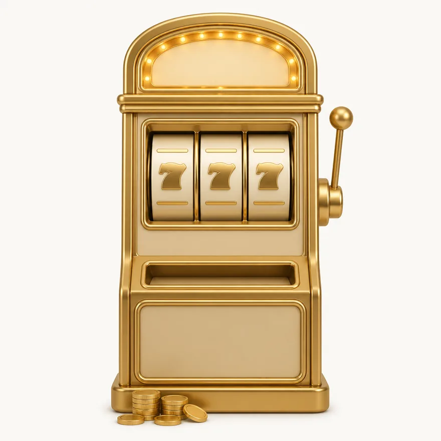 Slot cabinet with marquee — Karamba